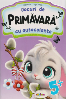 Jocuri de Primavara cu autocolante. 5+