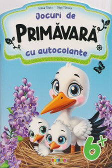 Jocuri de Primavara cu autocolante. 6+