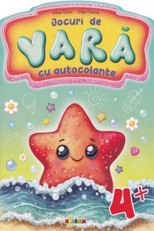 Jocuri de Vara  cu autocolante. 4+