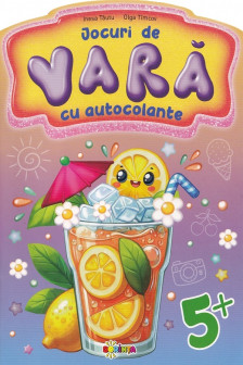 Jocuri de Vara  cu autocolante. 5+