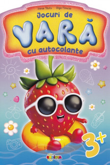 Jocuri de Vara  cu autocolante. 3+