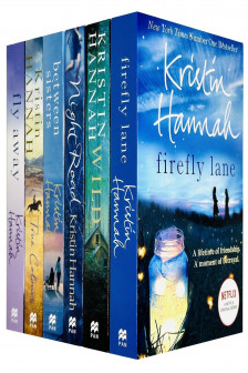 Kristin Hannah 6 Books Collection Set (Firefly Lane Wild Night Road Between Sisters True Colours & Fly Away)