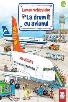 La drum cu avionul