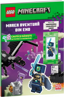 Lego Minecraft - Marea aventura din End. Activitati cu abtibilduri