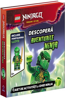 Lego NINJAGO &ndash; Descopera aventurile ninja. Caiet de activitati si ghid ninja