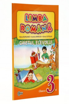 Limba romana cl.3. Caietul elevului Buruiana M.