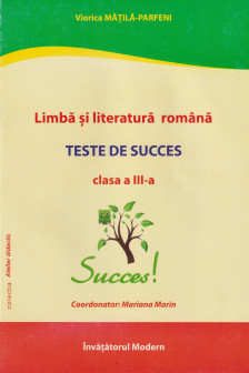 Limba si literatura romana cl.3 Teste de succes