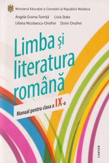 LIMBA SI LITERATURA ROMANA cl.IX. Manual