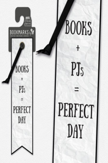 Literary Bookmarks: Books + PJs = Perfect Day