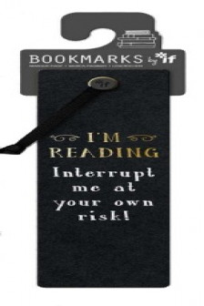 Literary Bookmarks: Interrupt Me