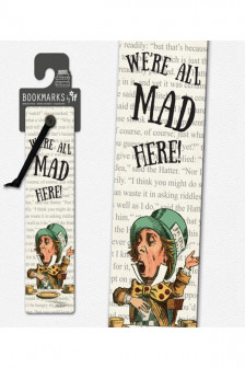 Literary Bookmarks: We're All Mad Here