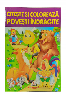 Marea carte de colorat Citeste si coloreaza