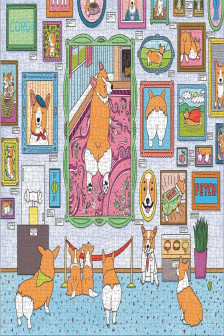 Museum of the Corgi 1000 Piece Puzzle