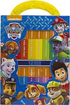 Paw Patrol My First Library Board Book Block 12 Book Set