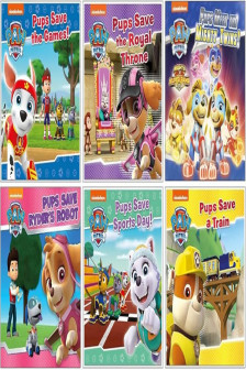 PAW Patrol Pups Collection 6 Books Set