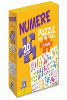 Numerele - Puzzle Podea 50/70 + Afis 50/70