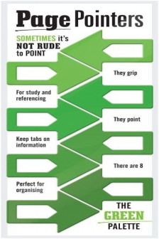 Page Pointers: The Green Palette