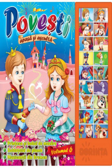 Carte cu sunete. Povesti vol. 6 (Bobul de mazare)