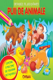 Puii de animale (Detasezi te joci si inveti)