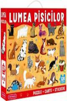 Puzzle Mimorello - Lumea Pisicilor