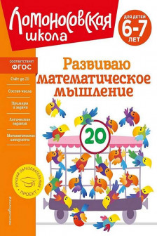 Развиваю математическое мышление: для детей 6-7 лет