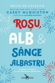 Rosu alb si sange albastru hardcover