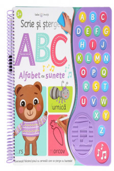 SCRIE SI STERGE. ABC Alfabet cu sunete