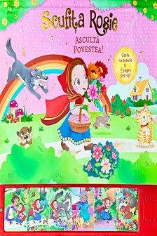 Scufita Rosie - carte cu sunete si pop-up