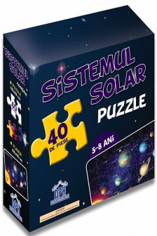Sistemul solar puzzle podea 50/70 + afis 50/70