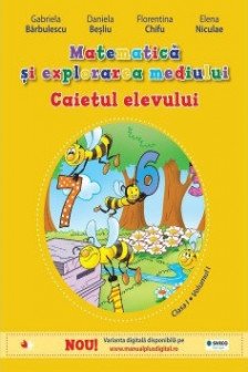 Matematica si explorarea mediului clasa 1 set 2 carti