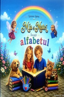 Mia si Matei invata alfabetul