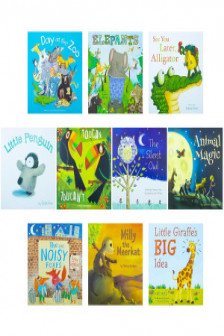 A Day at the Zoo 10 Animal Stories Illustrated Picture Flats Book Collection Set