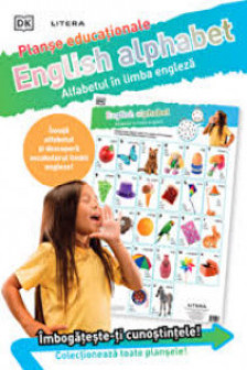 ALFABETUL IN ENGLEZA (planse educationale infoliate)