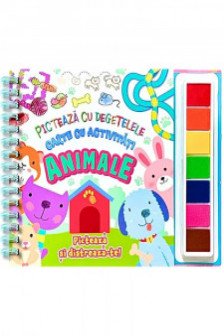 Animale - picteaza cu degetele