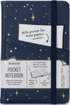 Bookaroo Pocket A6 Notebook Moon & Stars