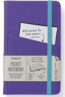 Bookaroo Pocket A6 Notebook Purple