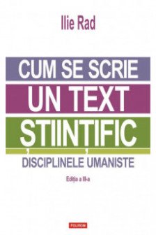 Cum se scrie un text stiintific