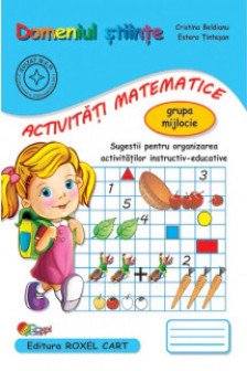 Caiet pentru grupa mijlocie - activitati matematice