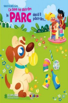 Carte cu ecopuzzle. Ce bine ne distram in  parc daca il pastram...