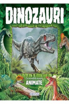 Carte cu imagini animate - Dinozauri