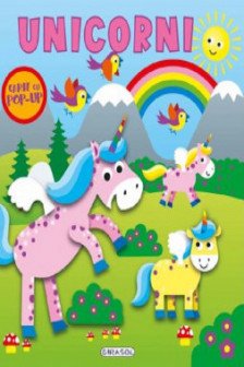 Carte cu pop-up - Unicorni