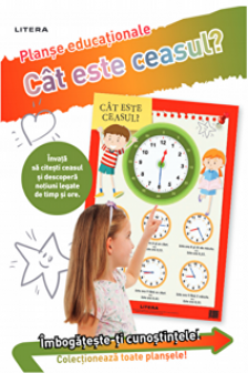 CAT ESTE CEASUL? (planse educationale infoliate)