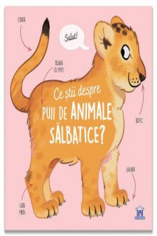 Ce stii despre puii de animale salbatice?