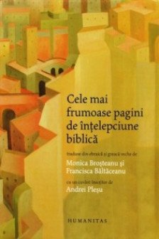 Cele mai frumoase pagini de intelepciune biblica