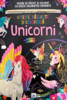 Citeste razuieste si coloreaza. Unicorni