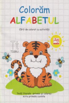 Coloram alfabetul carti de colorat