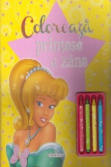 Coloreaza printese si zane