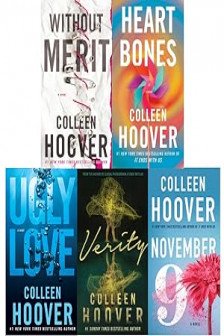 Colleen Hoover Collection 5 Books Set (Heart Bone Without Merit VerityUgly Love November 9)