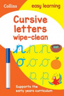 Collins Easy Learning: Cursive Letters Wipe-Clean Activity Book (Ages 3-5)