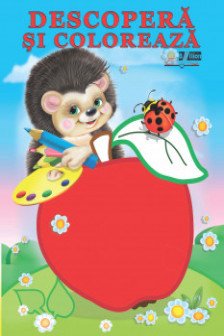 Descopera si coloreaza. Fructe